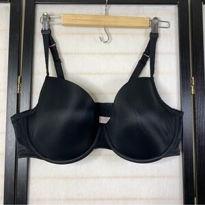 Cacique 44DDD Black Full Coverage Bra Adjustable